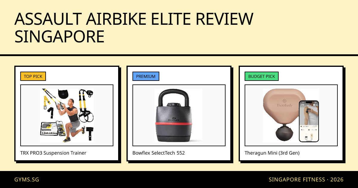 Assault AirBike Elite Review Singapore