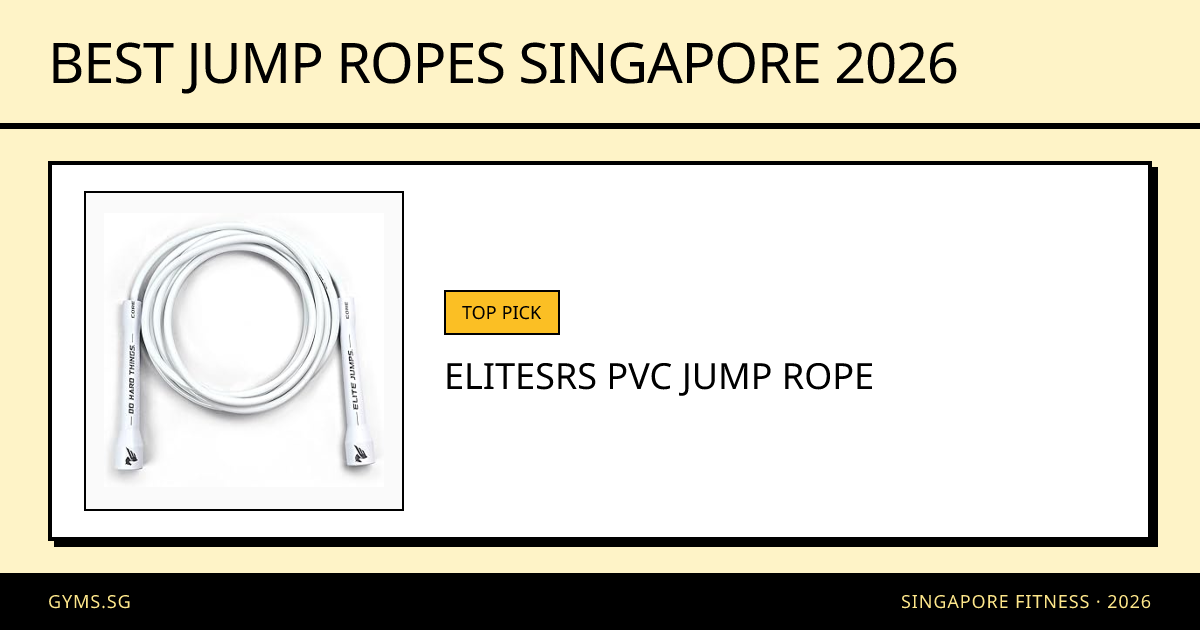 Best Jump Ropes Singapore 2026