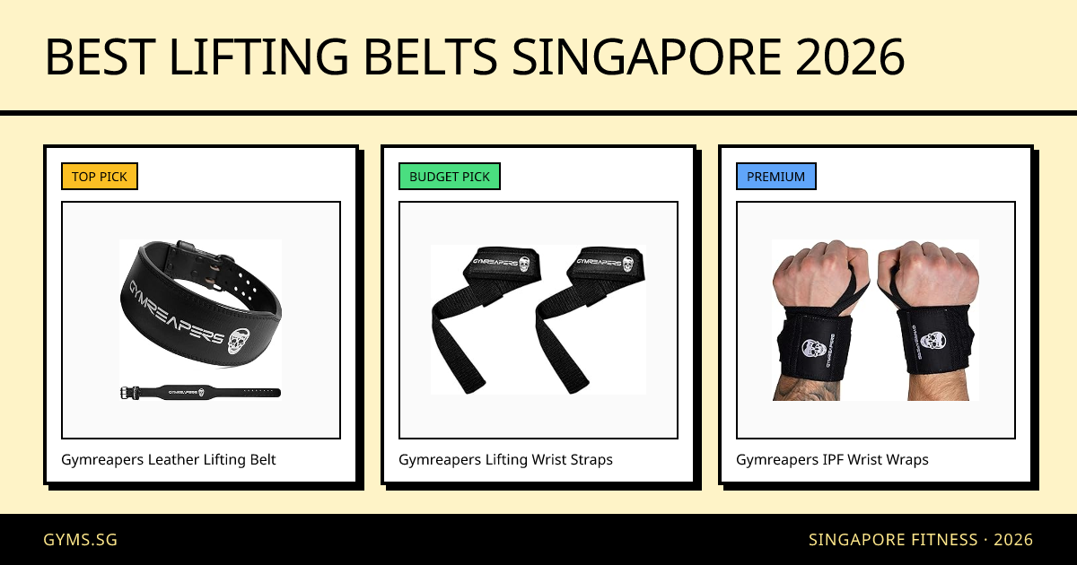 Best Lifting Belts Singapore 2026