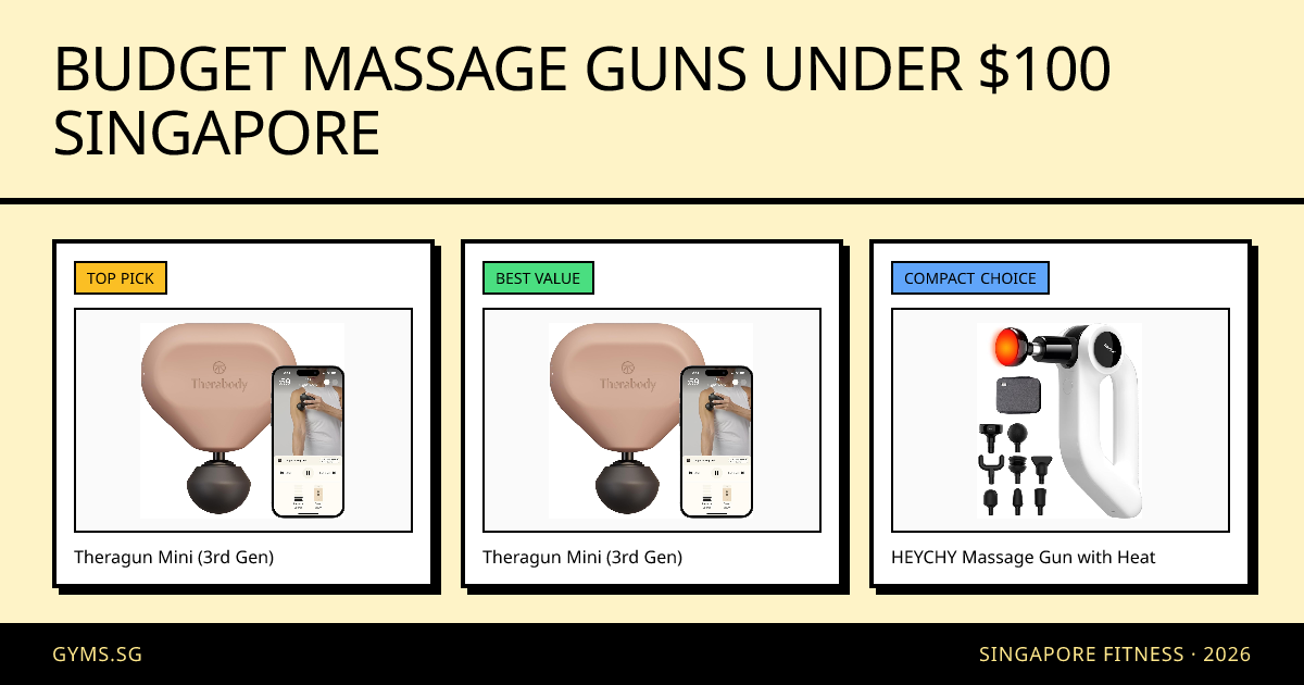 Budget Massage Guns Under $100 Singapore