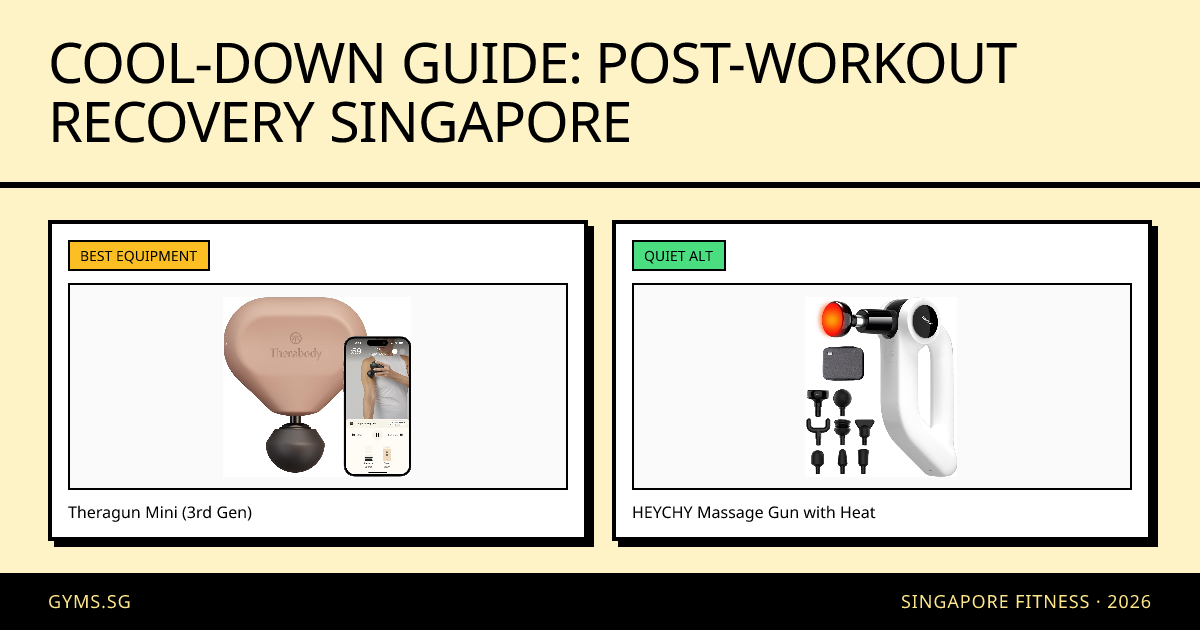 Cool-Down Guide: Post-Workout Recovery Singapore