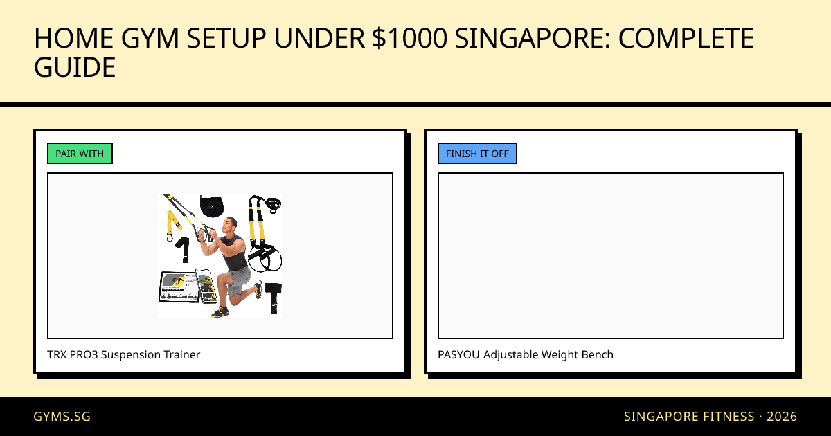 Home Gym Setup Under $1000 Singapore: Complete Guide