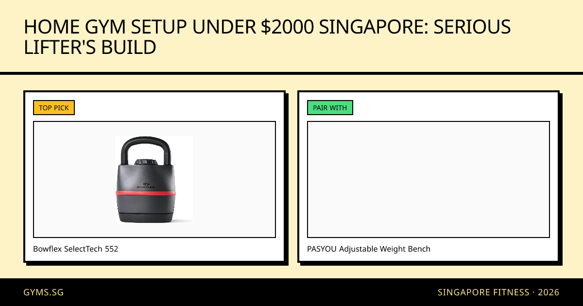 Home Gym Setup Under $2000 Singapore: Serious Lifter's Build