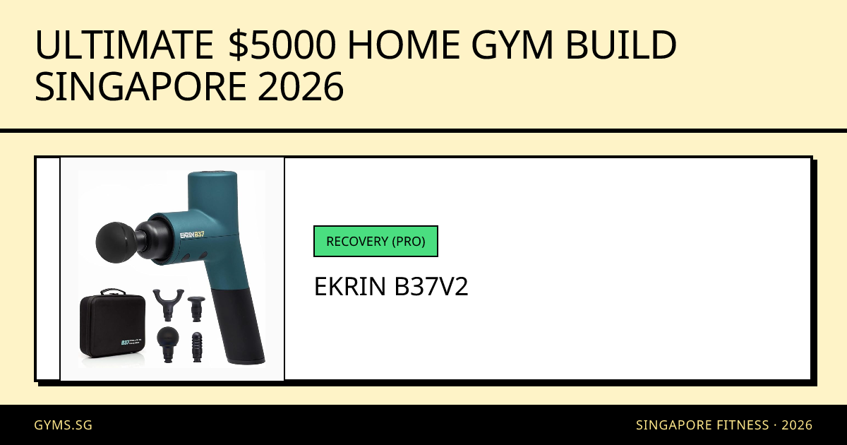 Ultimate $5000 Home Gym Build Singapore 2026