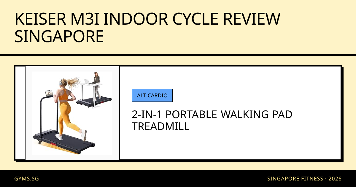 Keiser M3i Indoor Cycle Review Singapore